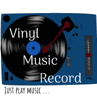 Vinyl music record